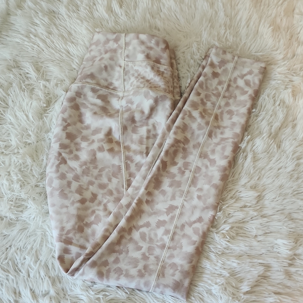 Calia By Carre Underwood Tan Patterned Leggings